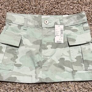 GAP Kids Camouflage Skirt - Green
